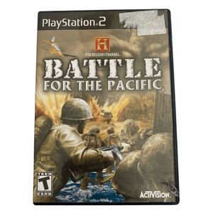 History‎ Channel Battle For The Pacific PS2 Sony PlayStation 2 CIB TESTED